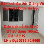 Bán nhà tập thể  Giảng Võ, Quận Ba Đình, Hà Nội