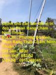Chính chủ cần bán đất vị trí đẹp tại Phan Rang Tháp Chàm -Ninh Thuận