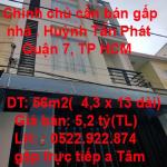 Chính chủ cần bán gấp nhà đẹp tại Huỳnh Tấn Phát, Quận 7, TP HCM