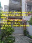 Chính chủ cần bán nhà vị trí đẹp tại thành phố Hồ Chí Minh