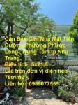 Cần Bán Căn Nhà Mặt Tiền Đường Phường Phước Long- Trung Tâm tp Nha Trang