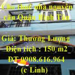 Cho thuê nhà nguyên căn Quận Bình Tân