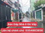 Bán Gấp Nhà ở Gò Vấp