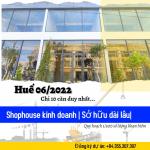 Shophouse kinh doanh 4 tầng, tâm điểm sầm uất mới tại TP Huế 06/2***.