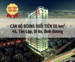 Đầu tư Thủ Đức - Bán  căn hộ Bcons Suối Tiên 50,4m² 2pn