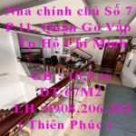 Nhà chính chủ Số 7, Phường 11, Quận Gò Vấp, Tp Hồ Chí Minh