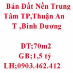 Đất nền trung tâm thuận an sổ sẵn 