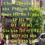 Chính chủ cần bán nhà ở Ngã 3 Phố Lê Ngọc Hân  - Phường Phạm Đình Hổ - Quận Hai Bà Trưng - TP Hà