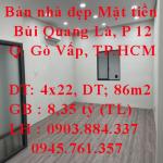 Bán nhà đẹp Mặt tiền Bùi Quang Là, Phường 12, Quận Gò Vấp, TP.HCM