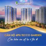 Tecco Garden căn 4PN nhận nhà và sổ luôn kí HĐMB với CĐT +  Hỗ trợ vay ngân hàng 60% LS 0%