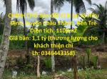 CHÍNH CHỦ bán đất CLN tại xã Hữu Định, huyện Châu Thành, Bến Tre