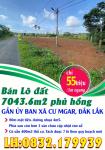 Bán lô đất 7***.6m2 phủ hồng gần ủy ban xã Cư Mgar, Đắk Lắk