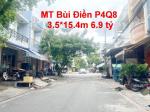 Nhà MẶT TIỀN Bùi Điền 3.5x15.4m P4 Q8 giá 6.9 tỷ