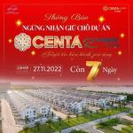 Thông báo kết thúc giữ chỗ centa riverside từ sơn. ***4422588