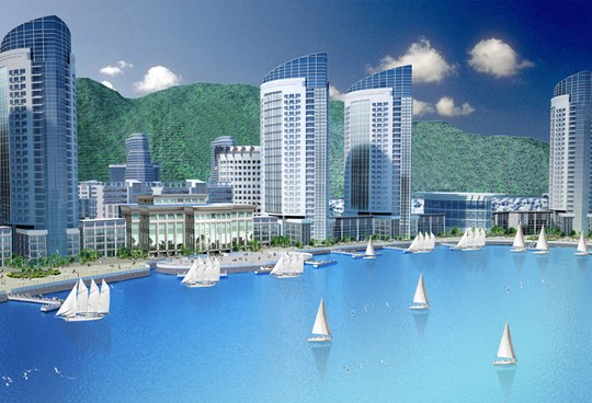 Mở bán căn hộ Resort Diamond Bay từ 900 triệu đồng