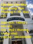Cần Bán Căn Nhà Ngay trung Tâm Phường 1- TP. Bảo Lộc